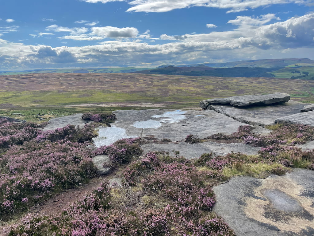 main walking path for stanage edge