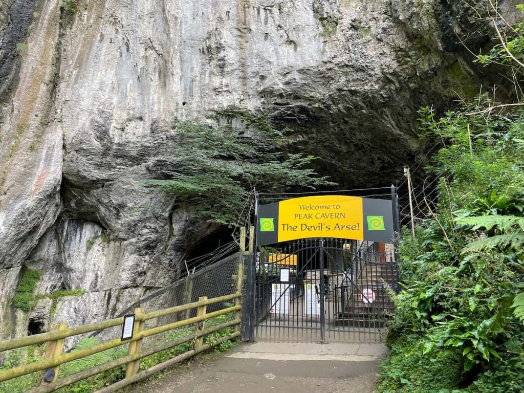 peak cavern exit in castleton