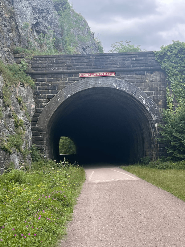 chee dale stepping stones tunnels of the monsal trail