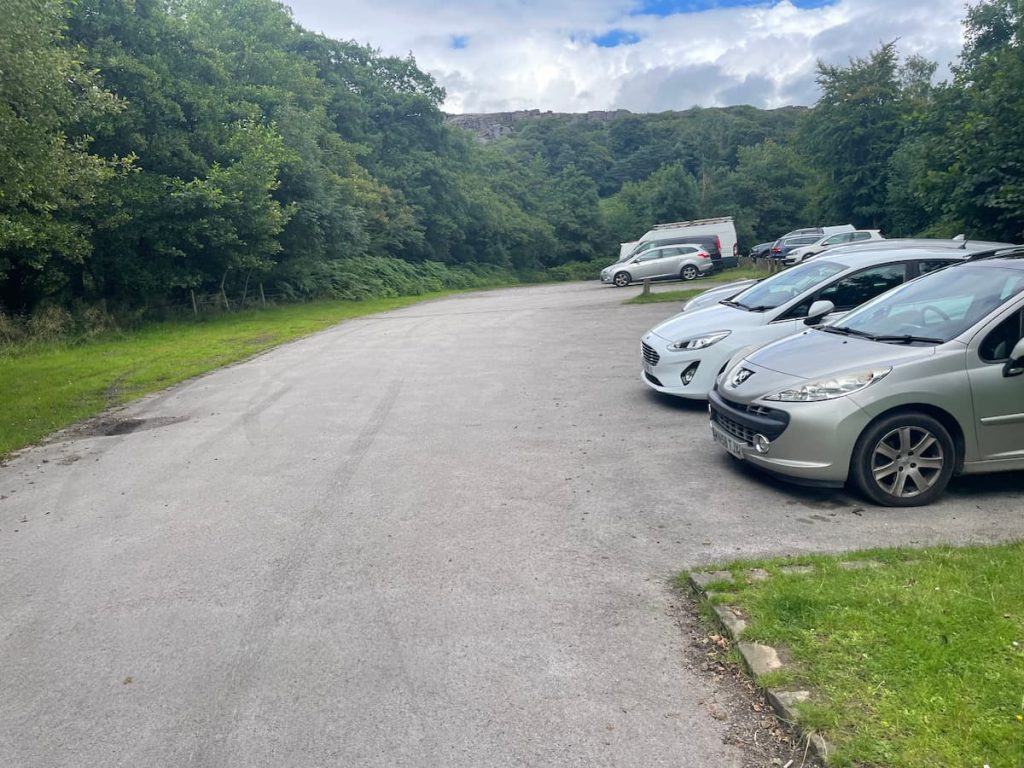 hollin bank car park stanage edge
