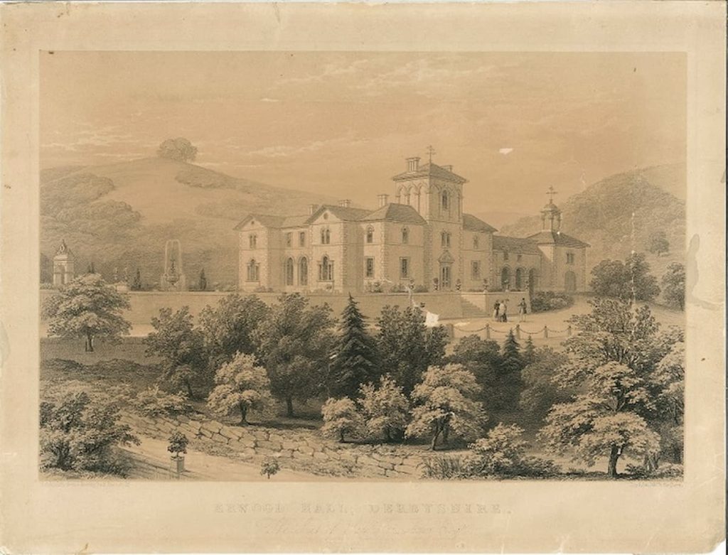 Errwood hall old image