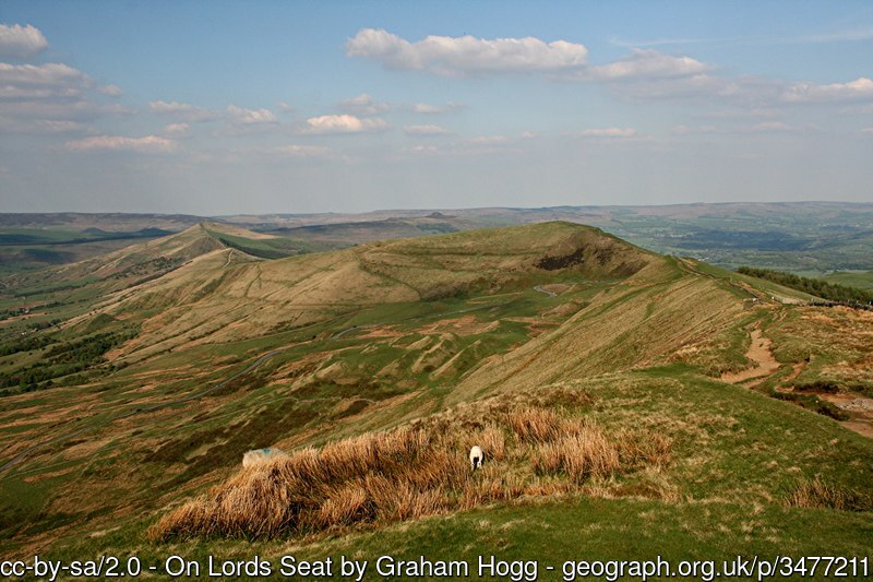 Lords Seat view from the top
