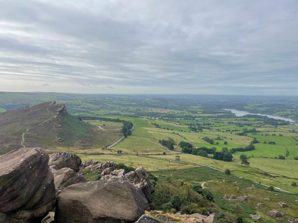 view from the top of roaches