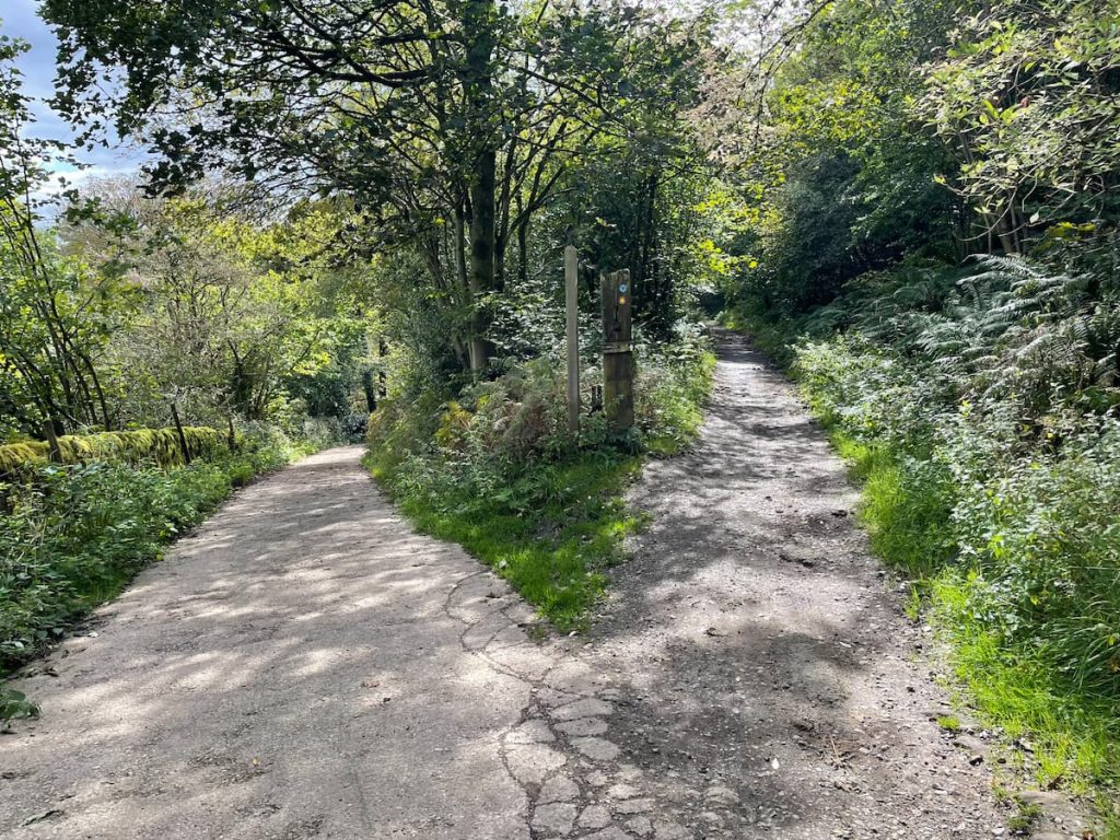win hill two paths split right