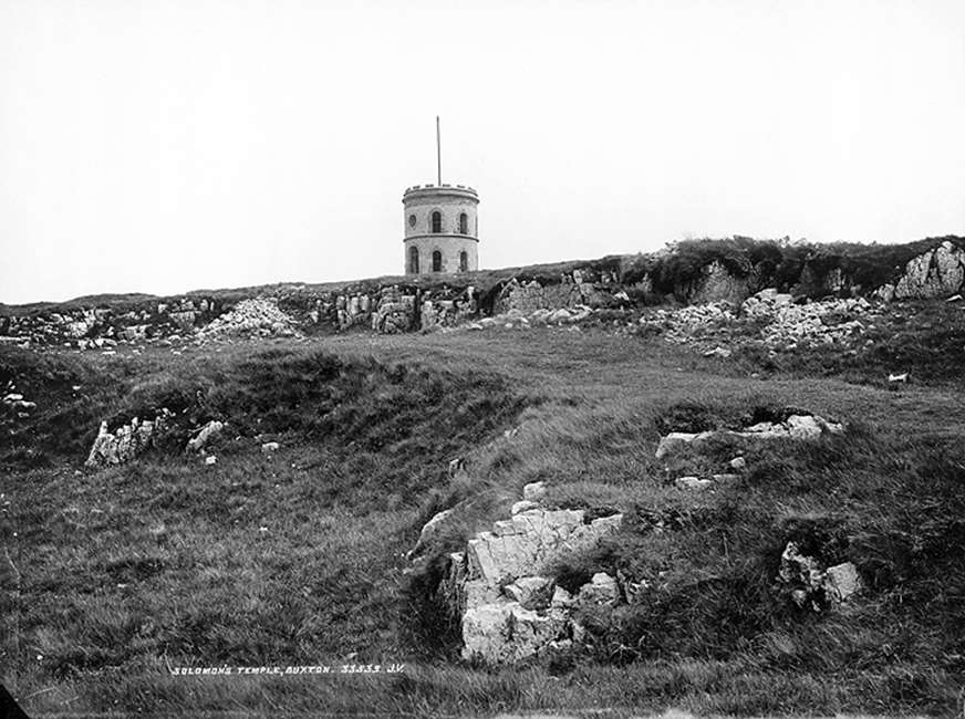 Solomons temple buxton black and white image
