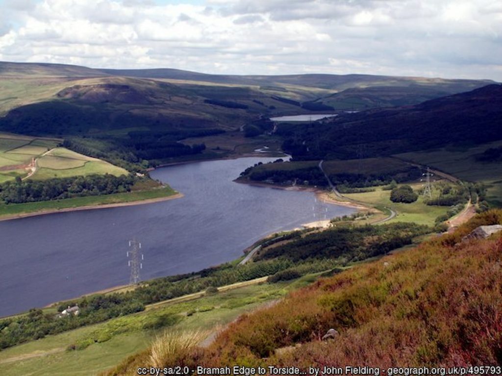 torside reservoir - peak district