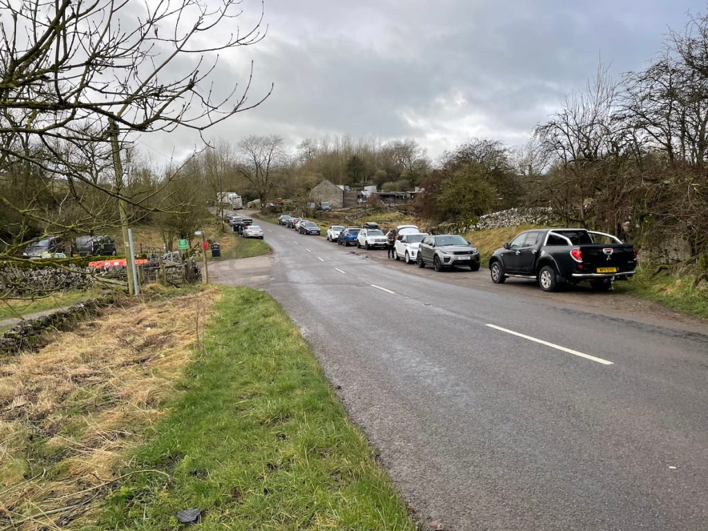 lathkill dale main parking area