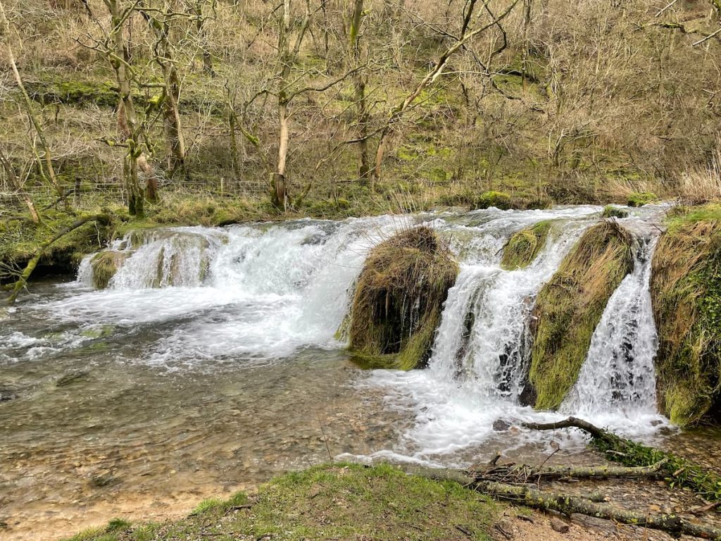 lathkill dale waterfall