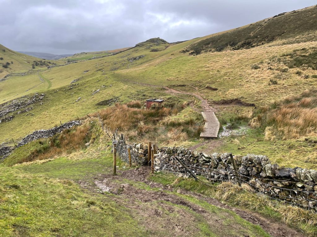 gate with walk way after chrome hill