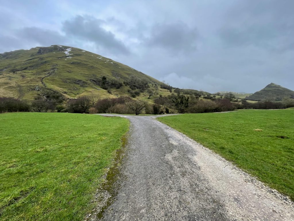 track splits with chrome and parkhouse hill in background