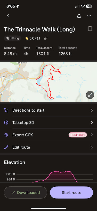 export gpx