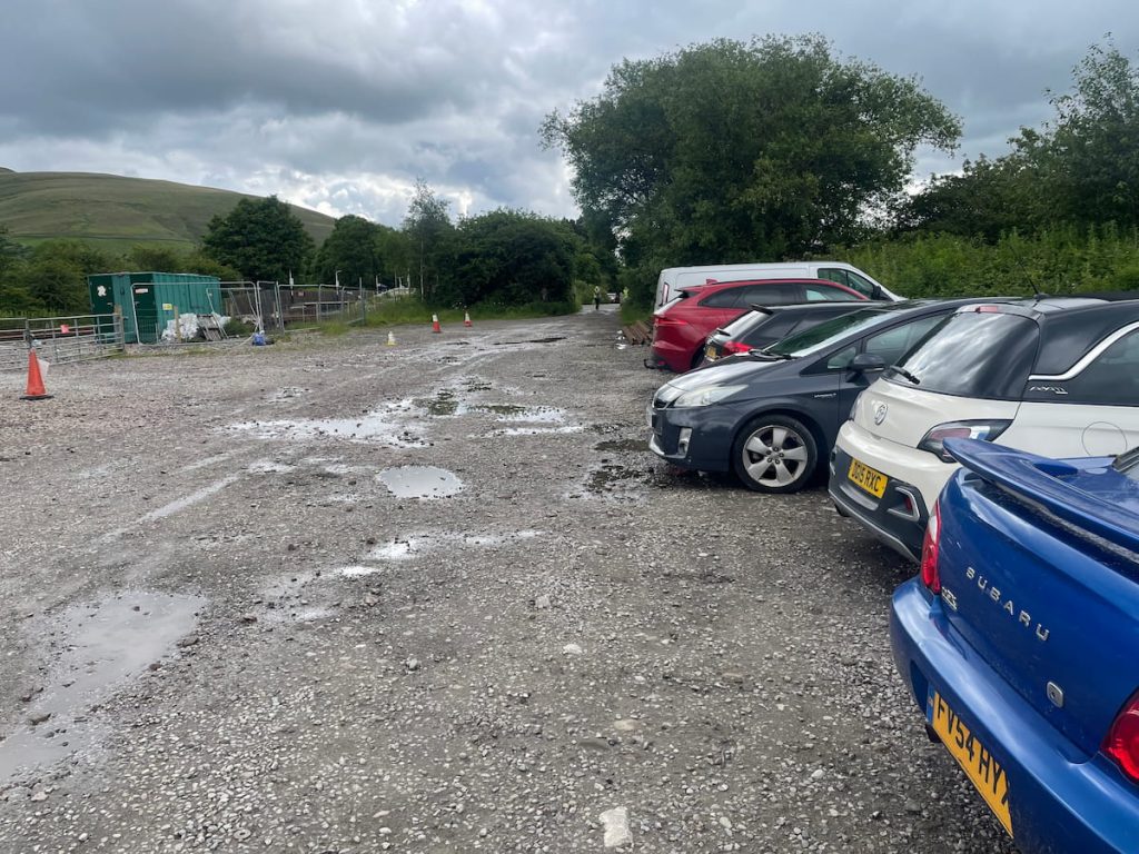 Edale Train Station & Overflow Car Park