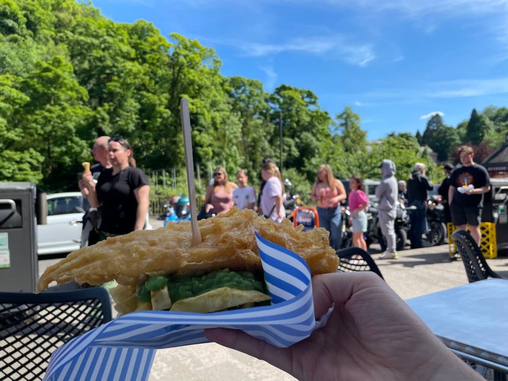 fish and chip in matlock bath from Kostas Fish Bar