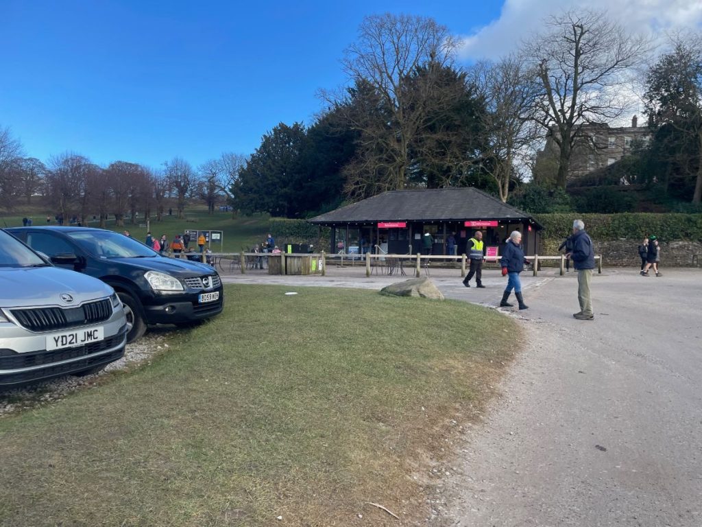 lyme park cafe and car park